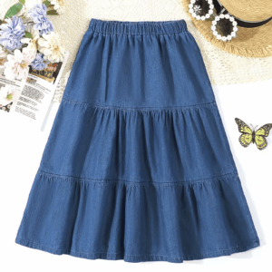 Girls' Denim Skirt